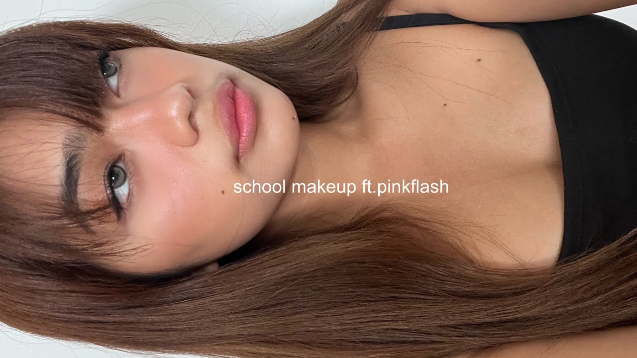 NATURAL SCHOOL MAKEUP (ft. PINKFLASH🎀) | Stephanie Concepcion