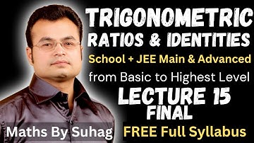 final lec 15 Trigonometric ratio & identities jee complete playlist join button pay rs159 month teko