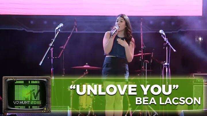Bea Lacson sings her original song 'Unlove You' at...
