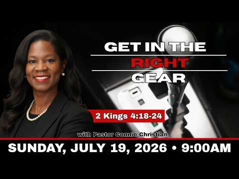 Sunday, July 19, 2026 | CWC COGIC | 9:00 AM Worship Service| Co-Pastor Constance Poitier-Christian