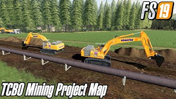FS19 LIVE MULTIPLAYER  PUBLIC WORKS TCBO MINING PROJECT FARMING SIMULATOR 19