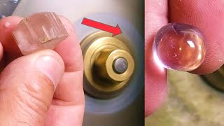 How to Cut Kunzite Stone | Kunzite Cutting & Polishing 