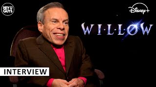 Willow - Warwick Davis on a trendy new take on the '80s original \& favourite thing about returning