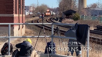 Railfanning Bound brook NJ!