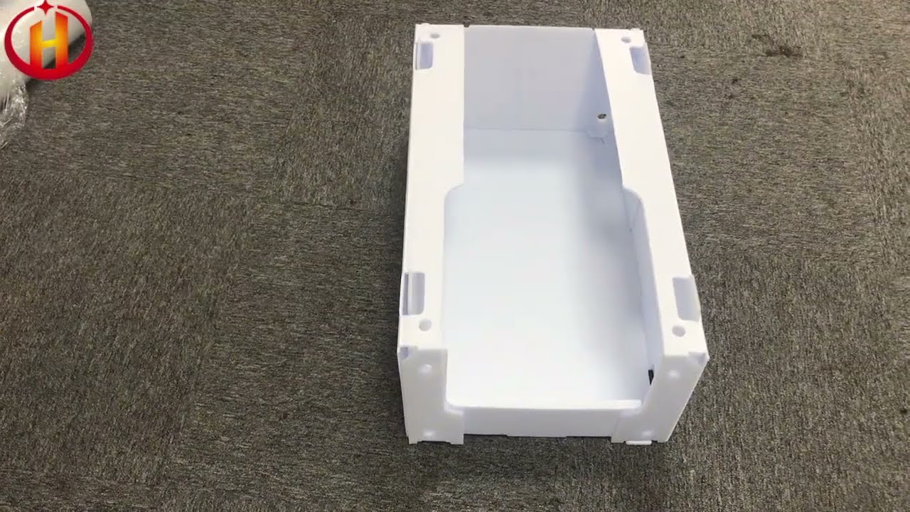 Durable Correx picking bins PP stackable corrugated bin boxes -Huiyuan