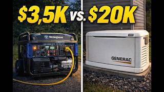 DIY Quiet Portable Generator Shed Build + Sound Test (Whole House Backup Power) #westinghouse 