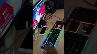 Zebronics Premium Gaming Keyboard#gamingshorts #gamingvideos #gaming #games #keyboardandmousesetup
