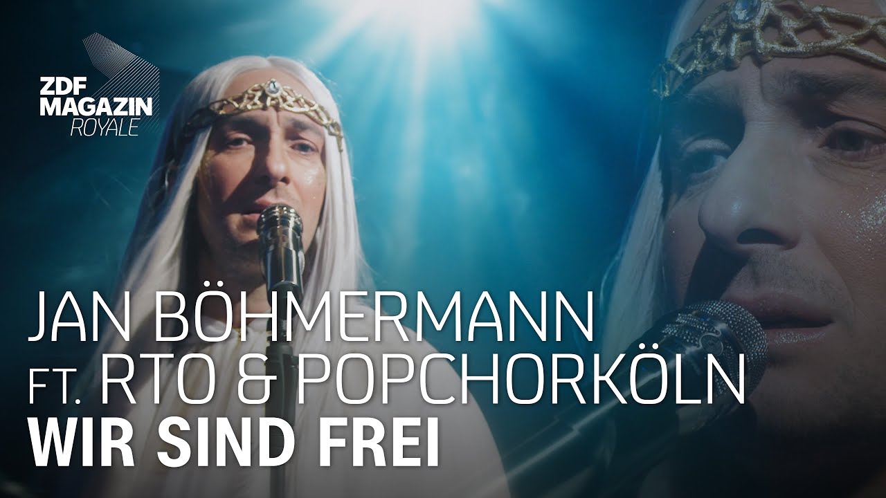 Jan Böhmermann ft. RTO & popCHORköln – Wir sind frei (Blumfeld Cover) I ZDF Magazin Royale