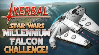 Kerbal Space Program! | Star Wars Millennium Falcon Build Challenge!