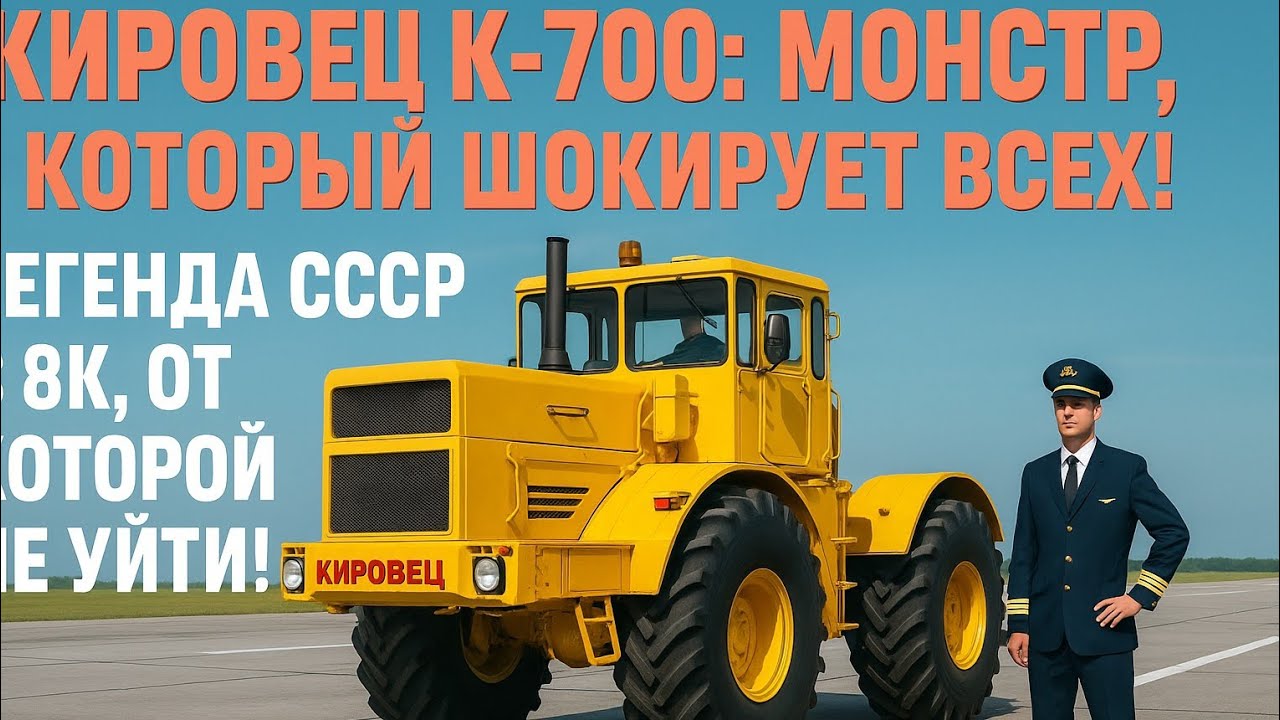 SEO-ЗАГОЛОВОК:⚡КИРОВЕЦ К-700: МОНСТР, КОТОРЫЙ ШОКИРУЕТ ВСЕХ! 😱 ЛЕГЕНДА СССР В 8K, ОТ КОТОРОЙ НЕ УЙТИ