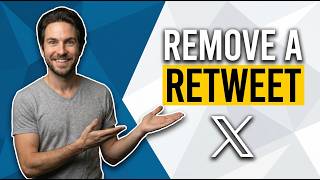 How To Remove A Retweet From Your X.Com / Twitter Profile (Easy Guide) How To Remove A Retweet From Your X.Com / Twitter Profile (Easy Guide)