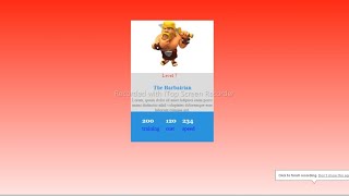 Create Beautiful Clash Of Clans Barbarian King Card Using HTML & CSS Step By Step screenshot 5