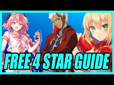 FREE 4 STAR TICKET GUIDE! (Fate/Grand Order)