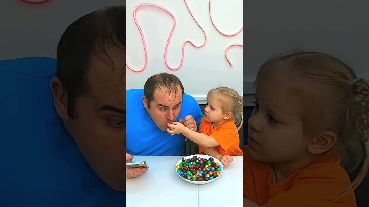 Dad Bites Baby S Gumball Finger 