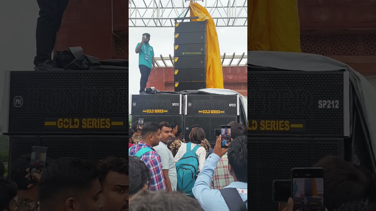 Ati pro sound testing || Indian dj Expo 2025 || Hard punching 