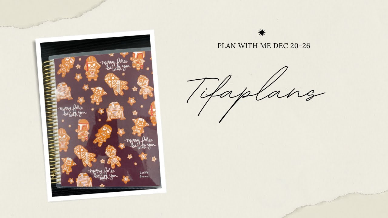 Plan with me December 20-26 