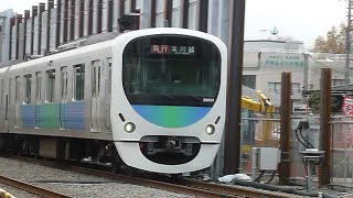 [警笛あり]西武30000系30101F ｽﾏｲﾙﾄﾚｲﾝ 西武新宿線 急行 東村山駅付近通過
