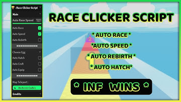 Race Clicker Script / Hack | AUTO WIN, AUTO SPEED, CLICK, HATCH & MORE! | FREE | (*PASTEBIN*)