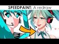 SPEEDPAINT: Redrawing Old Art