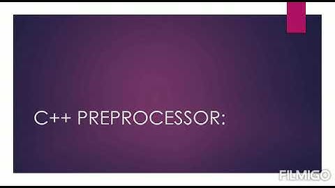 C++ Preprocessor