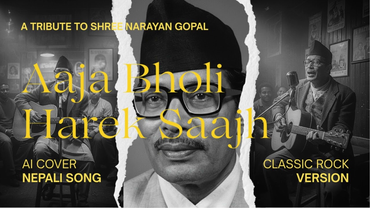 Aja Bholi Harek Saajh - Narayan Gopal - You’ve NEVER Heard It Like THIS 🤯🎶 AI Cover Nepali Song