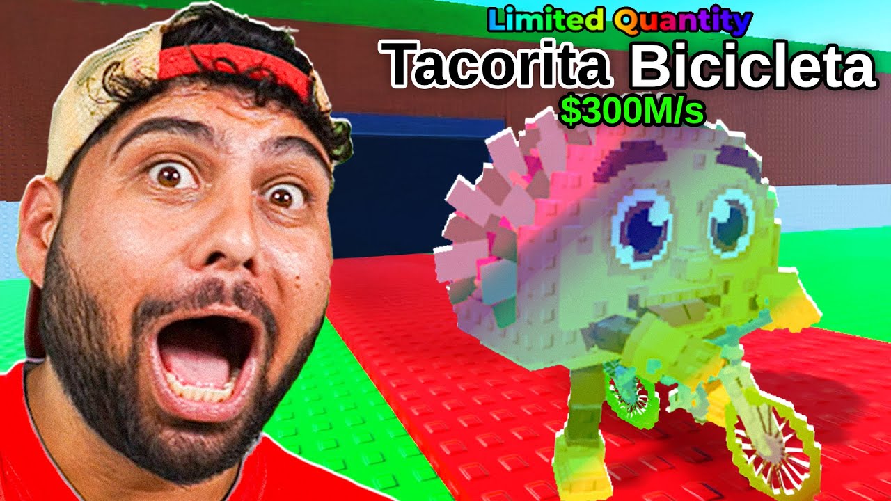 ich CRAFTE Rainbow TACORITA BICICLETA in Roblox!