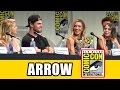 Arrow Comic Con 2015 Panel - Season 4, Stephen Amell, Emily Bett Rickards