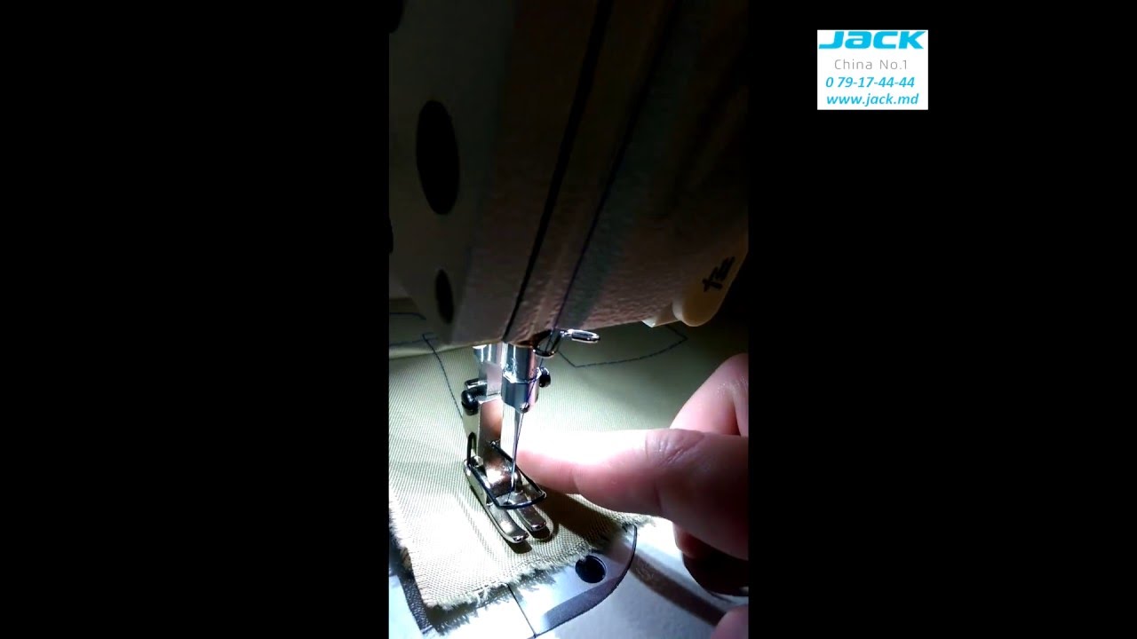 JACK JK9100B 1игольная прямострочная (универсальная) YouTube