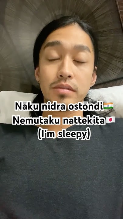 i-m-sleepy-in-telugu-and-japanese-japan-india-andhraprades