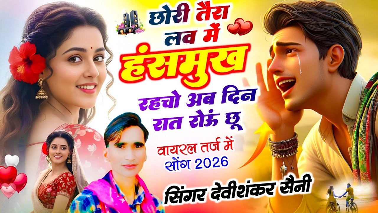 जख्मी किंग - देवी शंकर सैनी | छोरी तैरा लव में हंसमुख रहचो अब दिन रात रोऊं छू | Devi shankar Saini