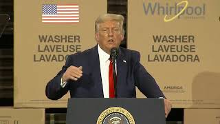 President Trump torches Biden, AOC, globalism in raucous speech