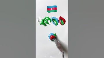 What color do mixed flags make? #colormixing #flagmixing #mixingcolors #satisfying #asmr