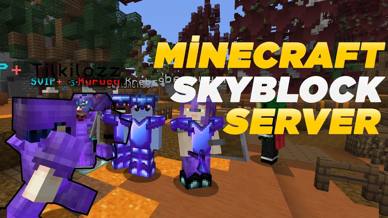Yepyeni Bir Başlangıç Minecraft Skyblock Server Tanıtımı - SoulCraft ...