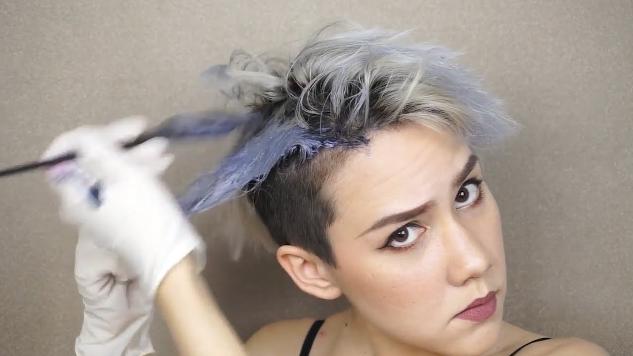 Easy Way to Color Your Hair - YouTube