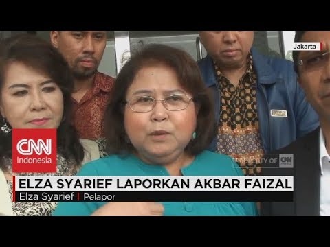 elza-syarief-laporkan-akbar-faizal-ke-polda-metro-jaya