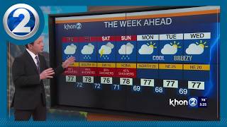 Hawaii Weather: "Kona Low 2.0" set to bring periods of heavy rain to the islands through Sunday