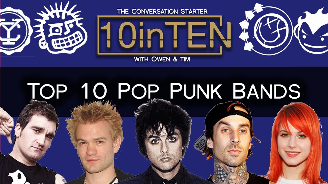 10 in Ten - Top 10 Pop Punk Bands