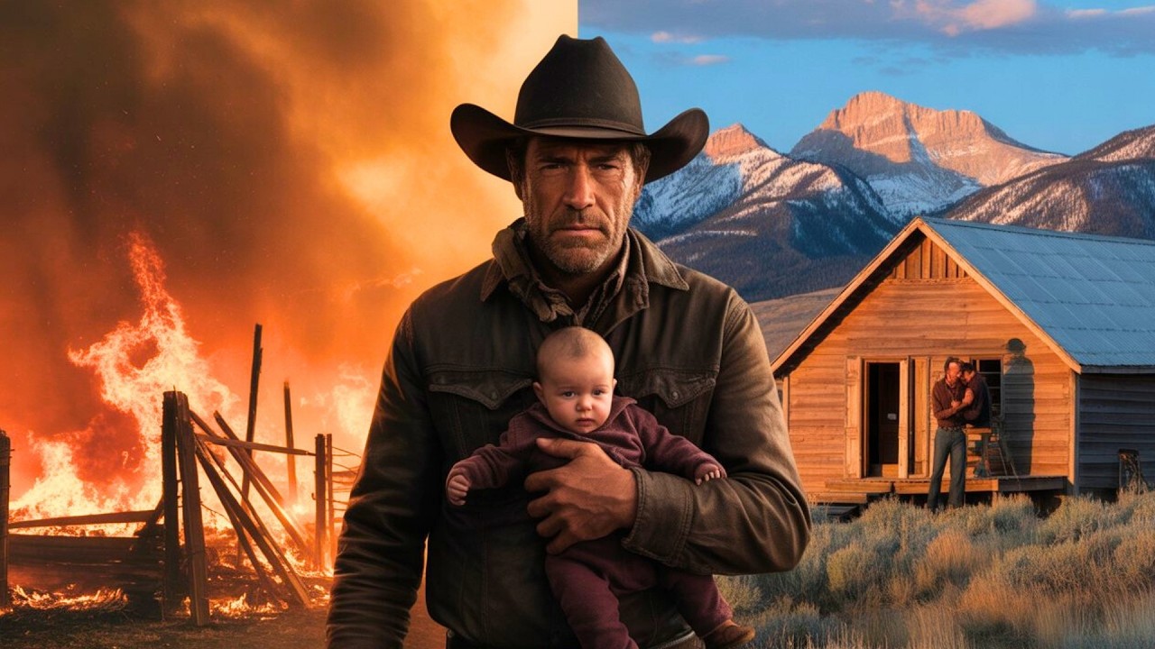 Cowboy Verlor Seinen Bruder im Feuer - Fand Neue Familie in Verlassener Scheune | Montana 1873.