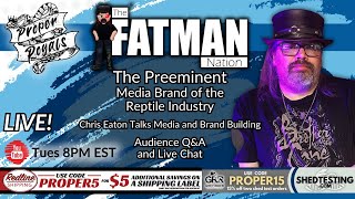 The Preeminent Reptile Media Brand  Proper Royals Live w/ Chris Eaton