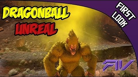 My First Look | Dragon Ball Unreal demo, Unbelievable Fan made game. Insane Graphics! Play as Goku!