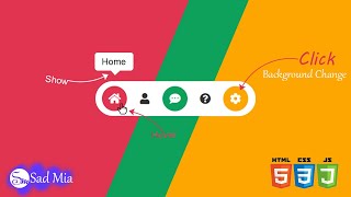 Animated Menu Indicator using CSS & JavaScript | CSS Hover indicator