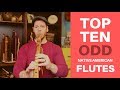 Top Ten Odd Native American Flutes | Jonny Lipford