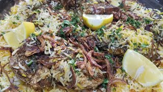 How to make fish biryani  restaurant style recipe\/Best fried biryani recipe.
