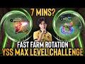 Yss max level in just 7 minutes  yss speed run world record