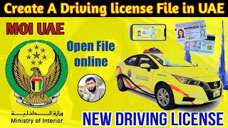 How to Apply for your Driving Licence Online in MOI UAE Mobile App screenshot 1