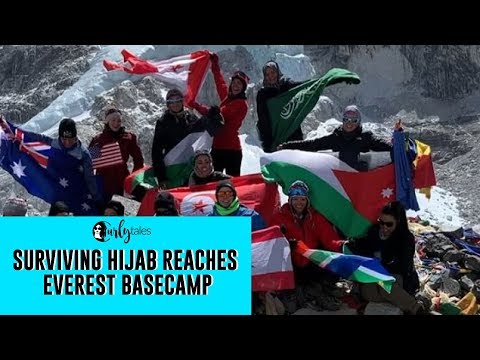 “Surviving Hijab” Reaches Everest Basecamp | Curly Tales