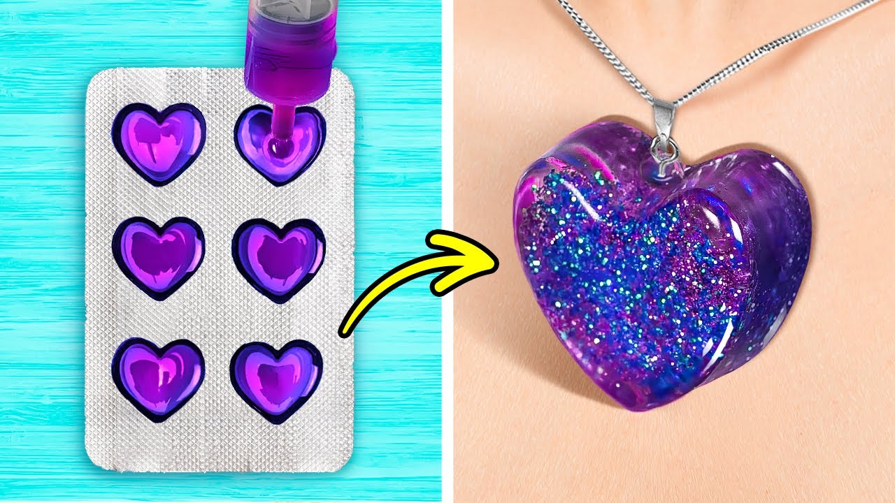 ⁣SUPER CUTE DIY JEWELRY CRAFTS WITH 3D PEN, RESIN, POLYMER CLAY AND GLUE GUN