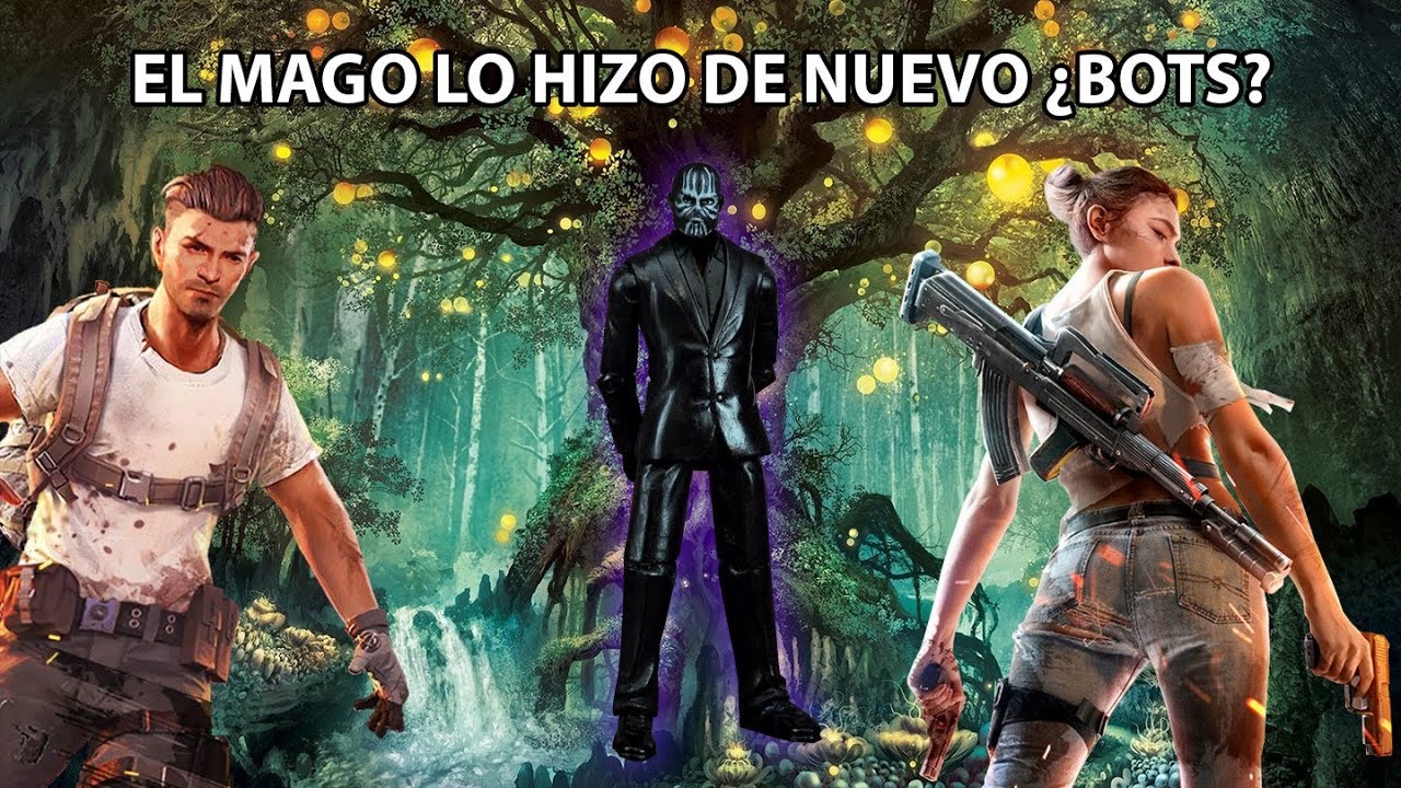 FREE FIRE// El mago lo hizo de nuevo ¿BOTS? - YouTube