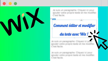 Comment Ajouter, animer et éditer du texte avec WIX !