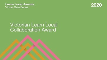 Winner Announcement - 2020 Learn Local Collaboration Award